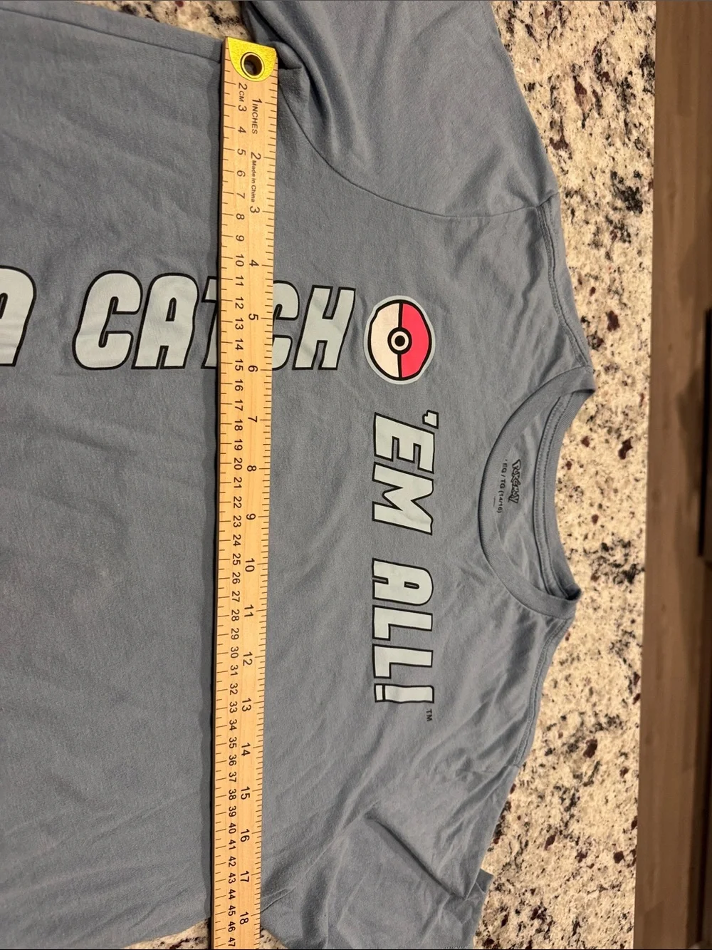 Pokemon Gray 'Gotta Catch 'Em All' Graphic Tee